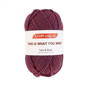 Benang mengait Acrilic Wool Blend